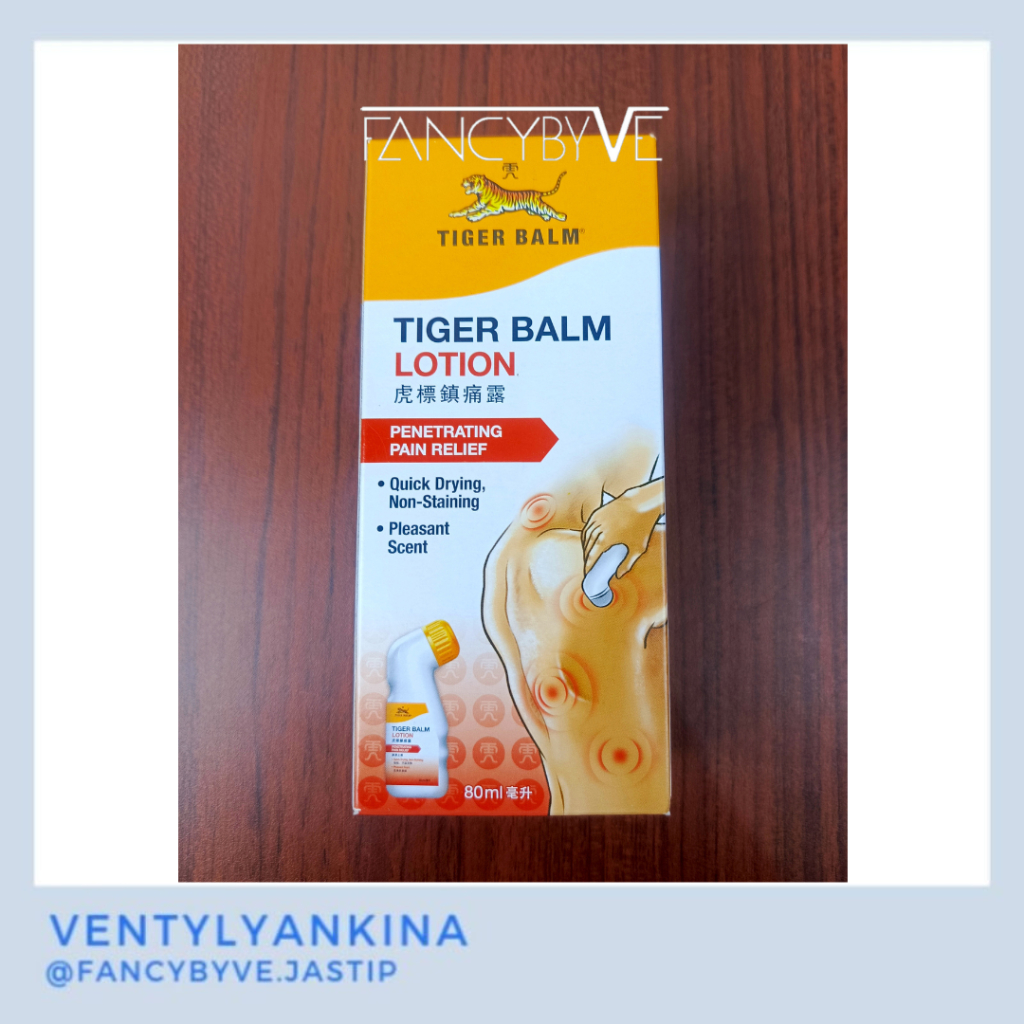 TIGER BALM LOTION (ORIGINAL JASTIP SINGAPORE) -READY STOCK-