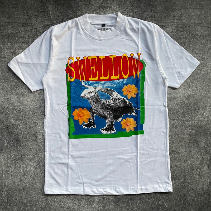 COD Tshirt SWELLOW - BIAWAK WHITE Official Merchandise Oversized Kaos