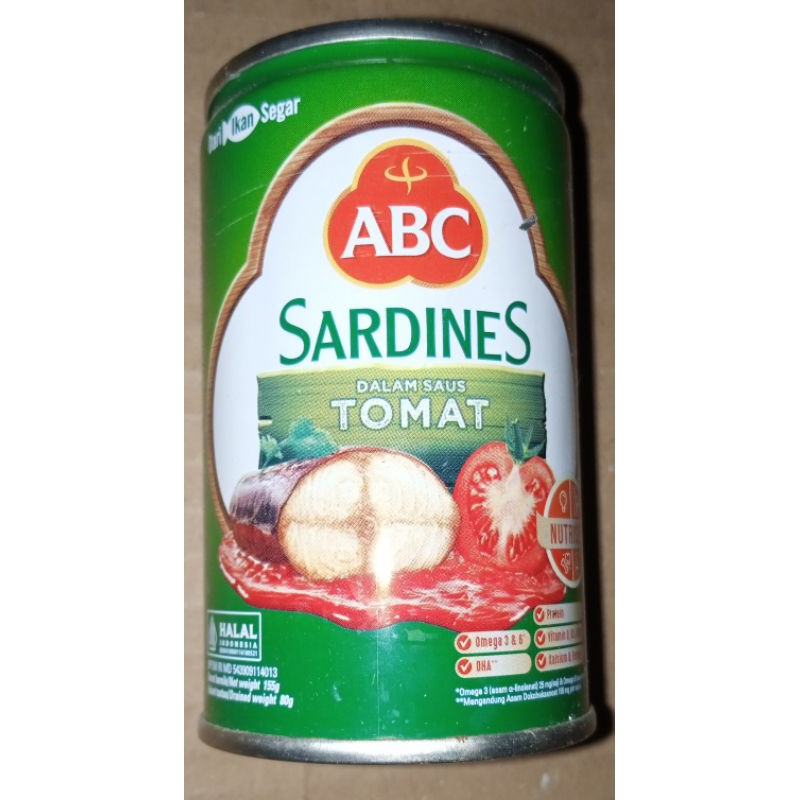 

ABC Sardines Tomat 155gr