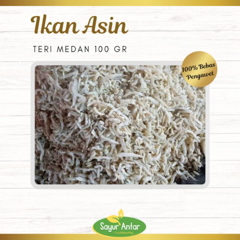 

Asin Teri Medan 100 gr | Sayur.Antar | Free Ongkir Bandung Cimahi