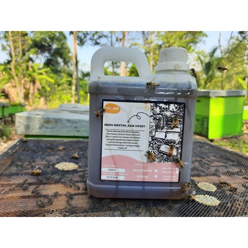 

Madu Murni Asli 1 LITER | Raw Honey Madu Asli Sarang Peras Melifera