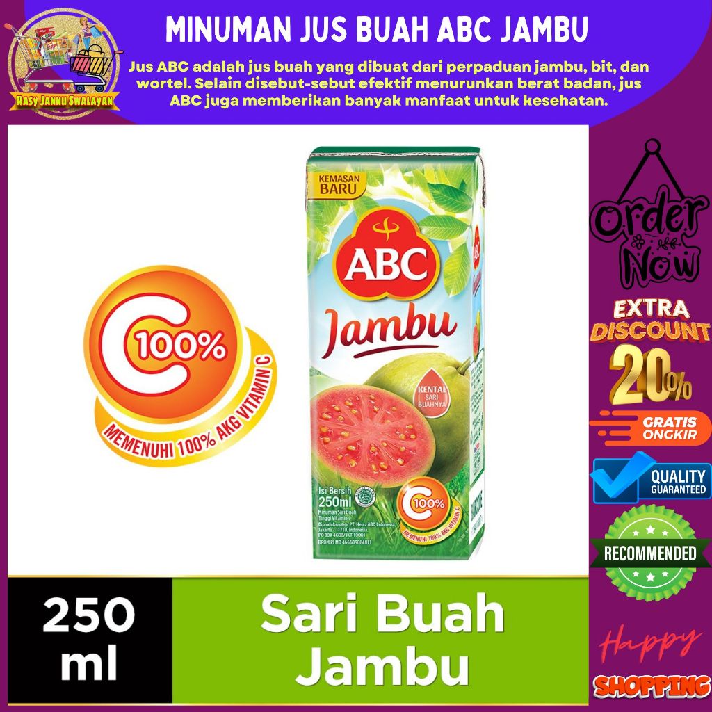 

ABC Jus Jambu 250 mL