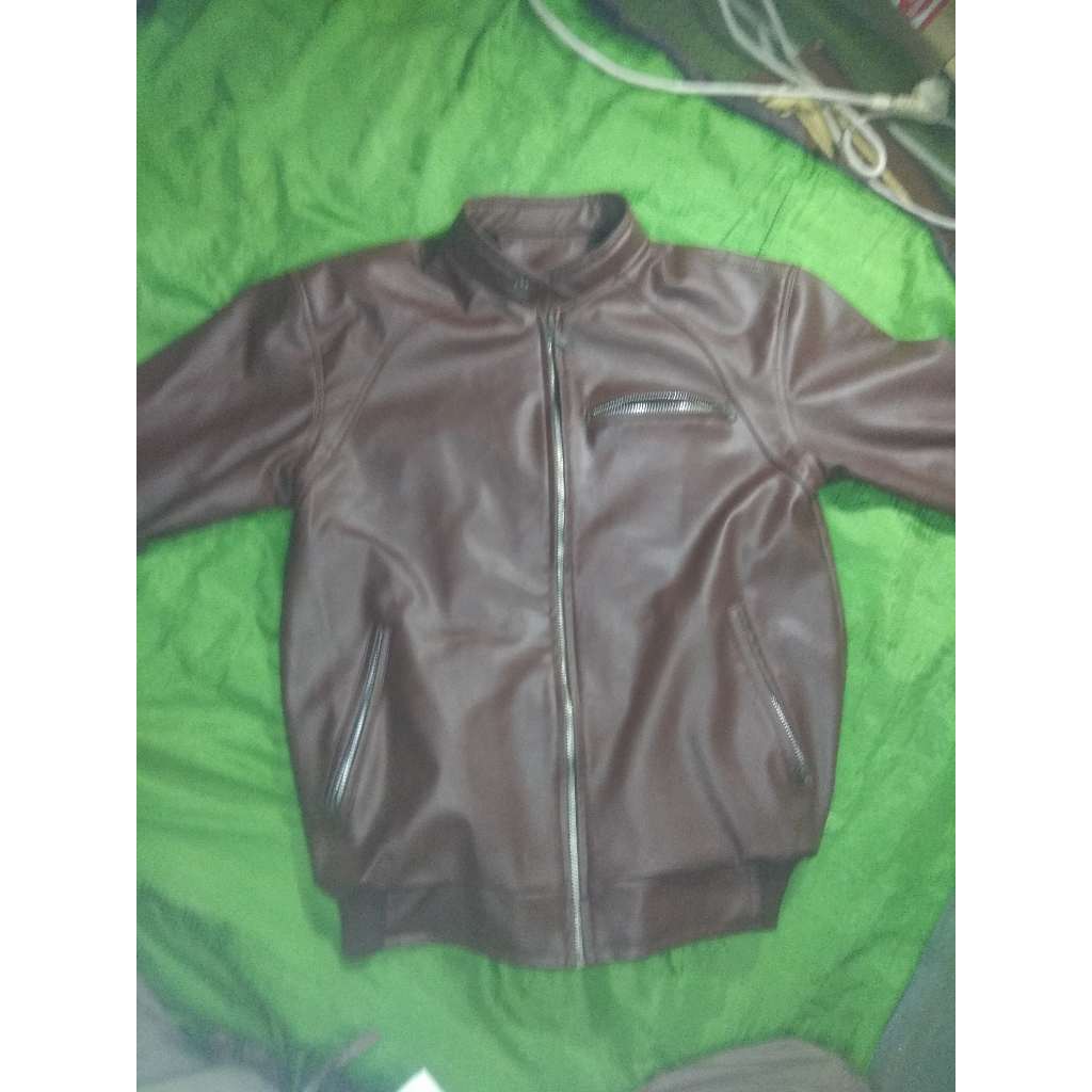JAKET PRIA ASLI KULIT ORIGINAL SECOND UKURAN L