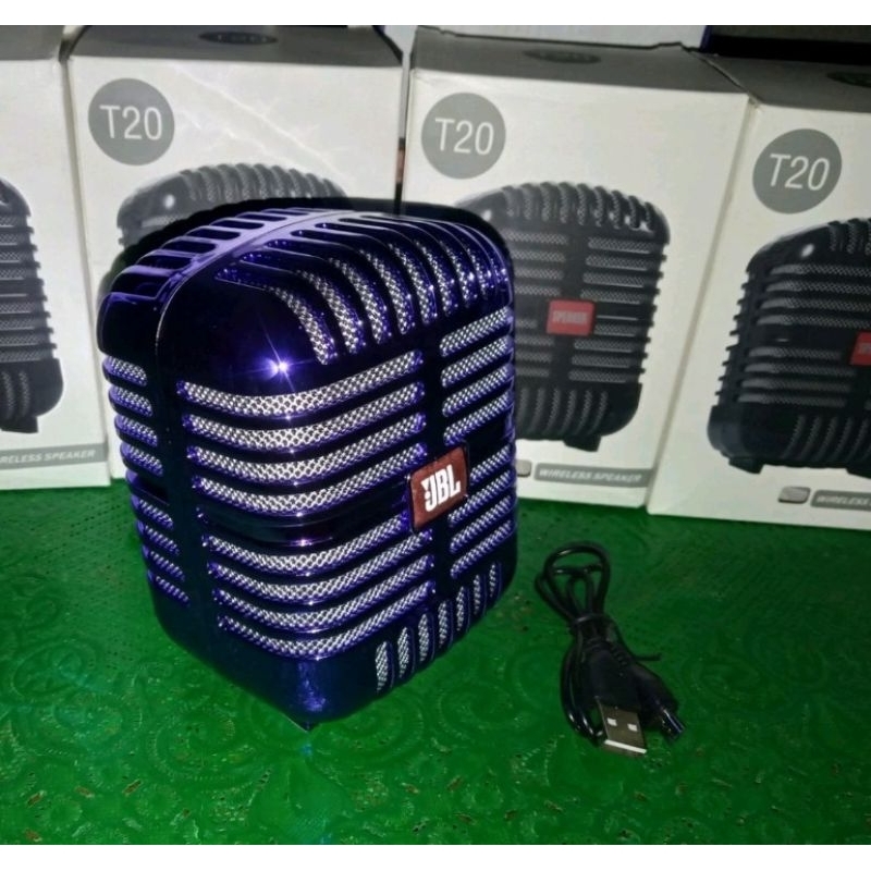 Speaker portabel JBL T20 bluetooth wireless super bass