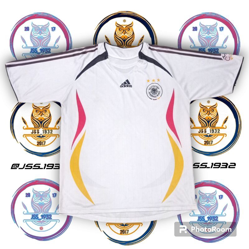 Jersey Bola TIMNAS JERMAN 2006 Home Kit Murah Retro Vintage Rare Olahraga Sepakbola - XL