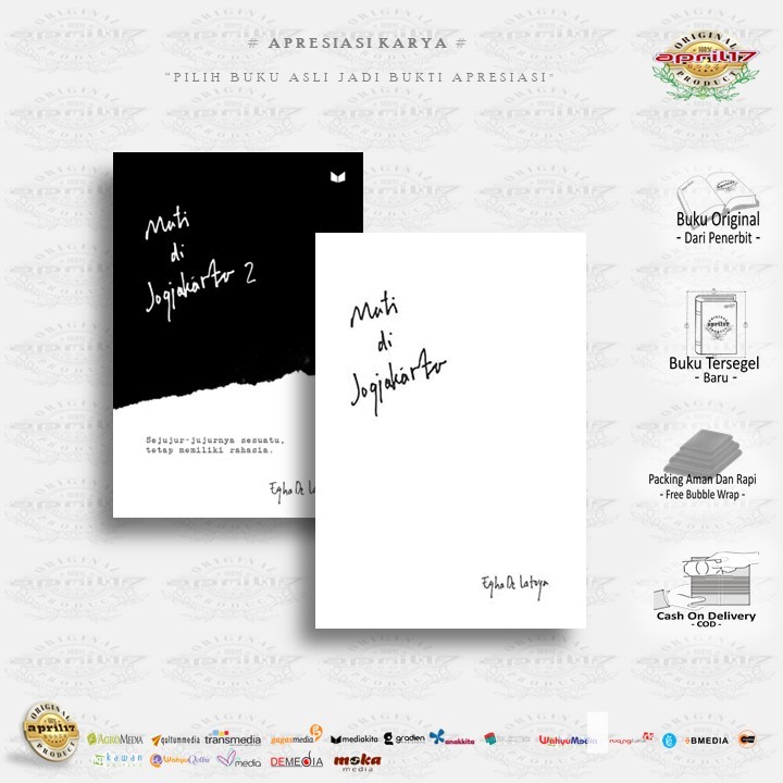 NOVEL MATI DI JOGJAKARTA / MATI DI JOGJAKARTA 2 - Penulis : Egha De Latoya , Penerbit: media kita