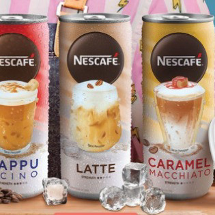 

Nescafe spark 220ml cappucino,caramel,latte,iceblack 24pc