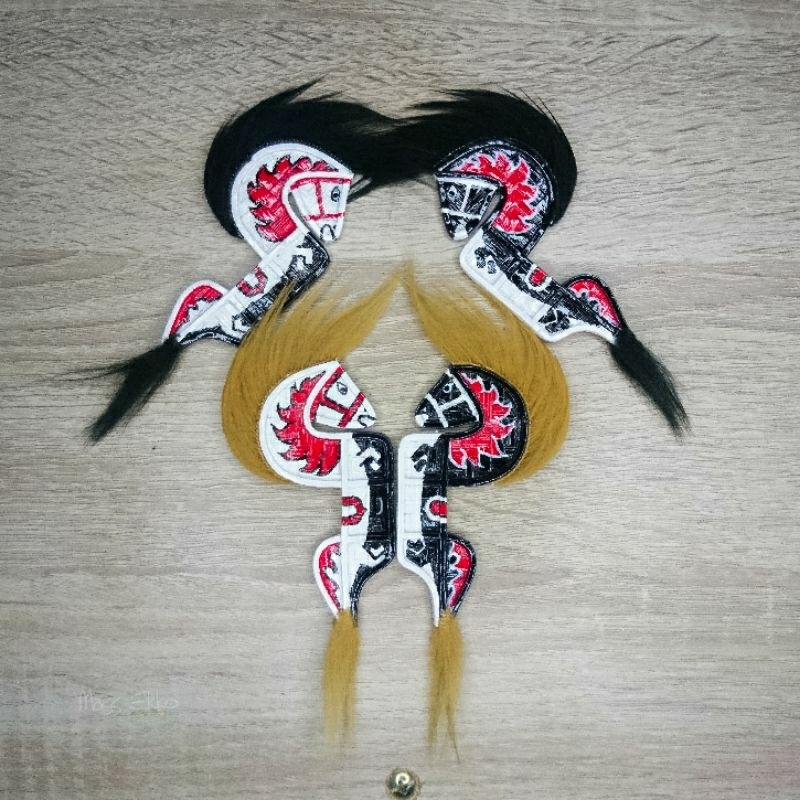 GANTUNGAN KUNCI || BAHAN ANYAMAN BAMBU || MINIATUR EBLEK || KUDA KEPANG || KUDA LUMPING || JARANAN |