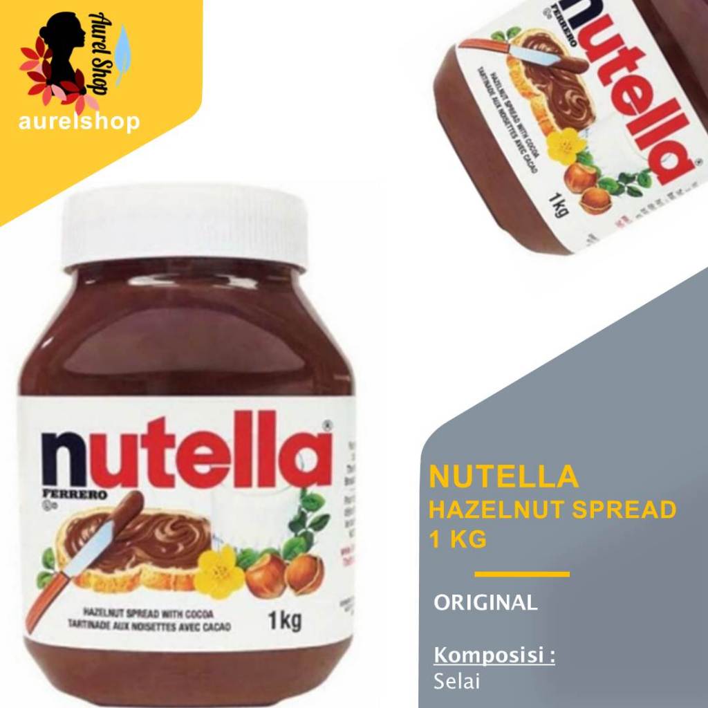 

NUTELLA Hazelnut Spread kemasan 1 Kg