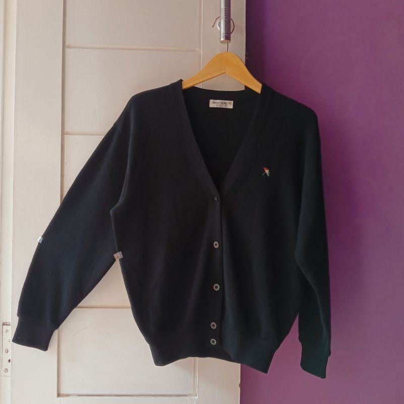 Cardigan Arnold Palmer Hitam