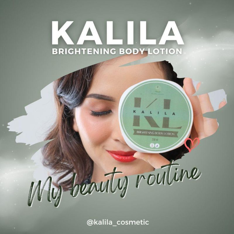 KALILA BRIGHTENING BODY LOTION (BPOM)