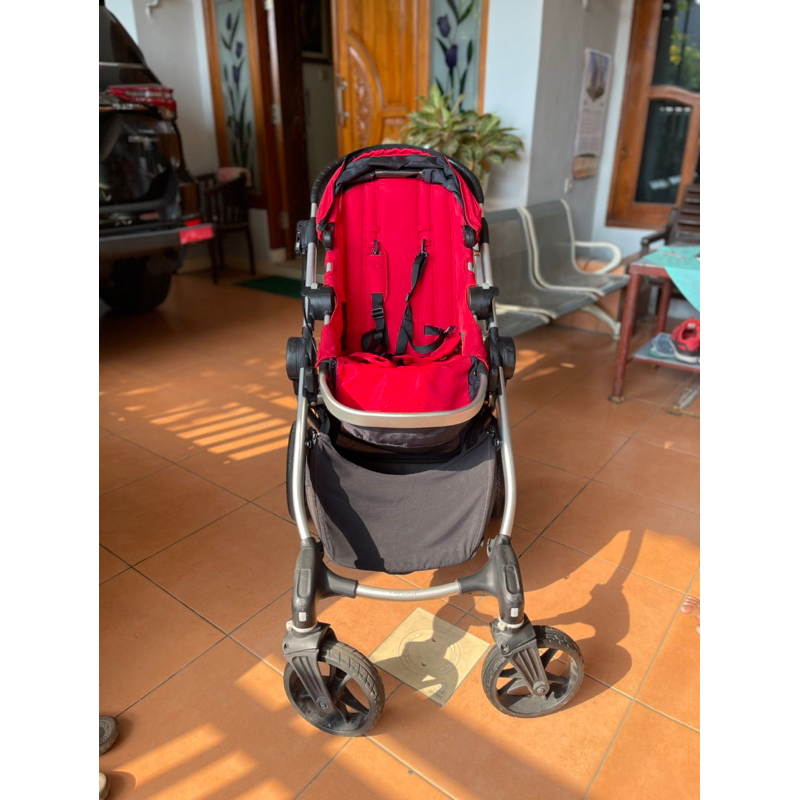 Baby Jogger Stroller City Select (RED) Preloved