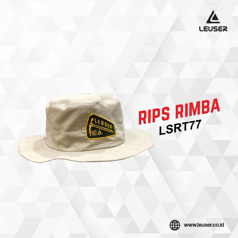 TOPI RIMBA RIPSTOP LEUSER CREAM