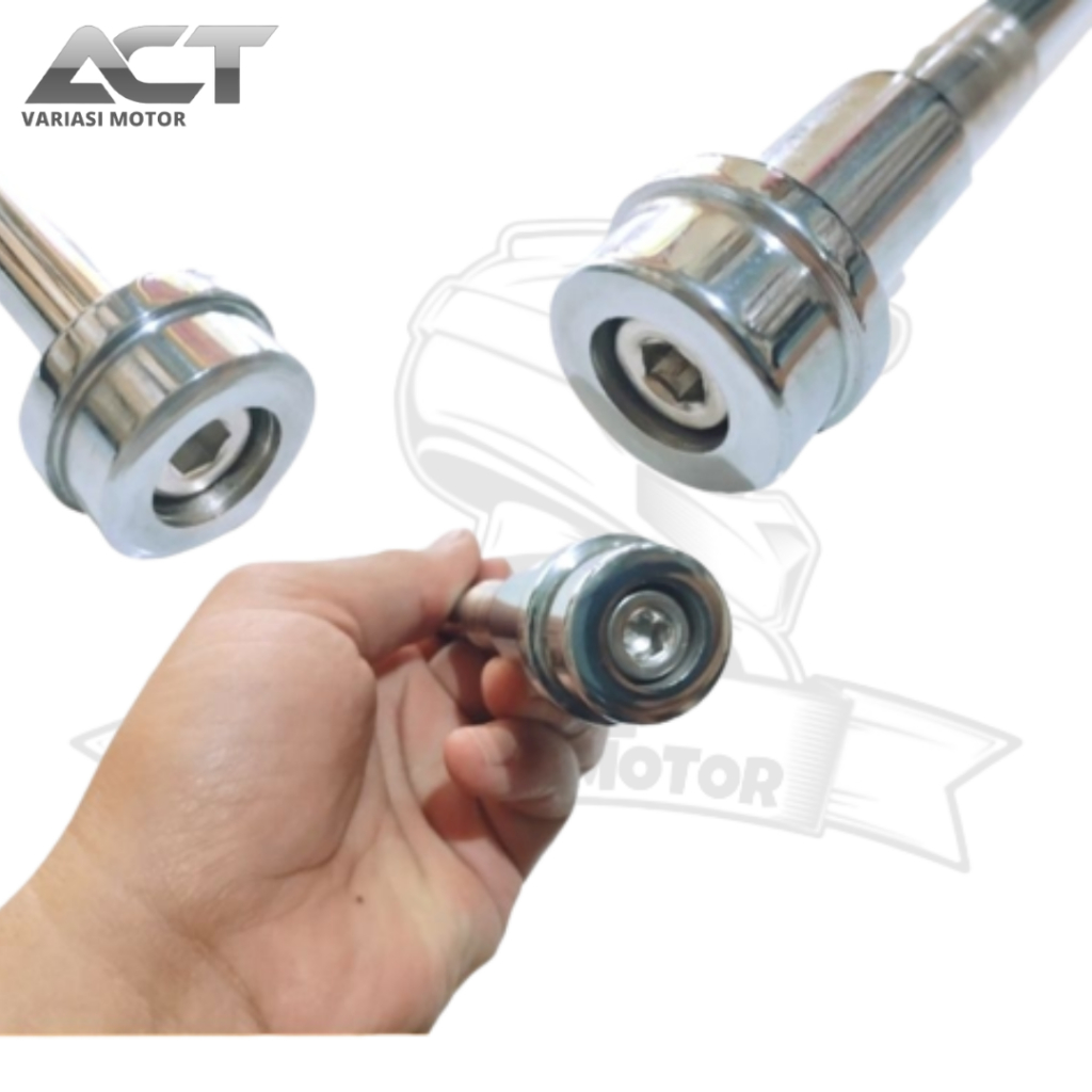 As Roda Depan Ninja Stainless Steel PNP As 12 Tromol FL MP Tiger KLX