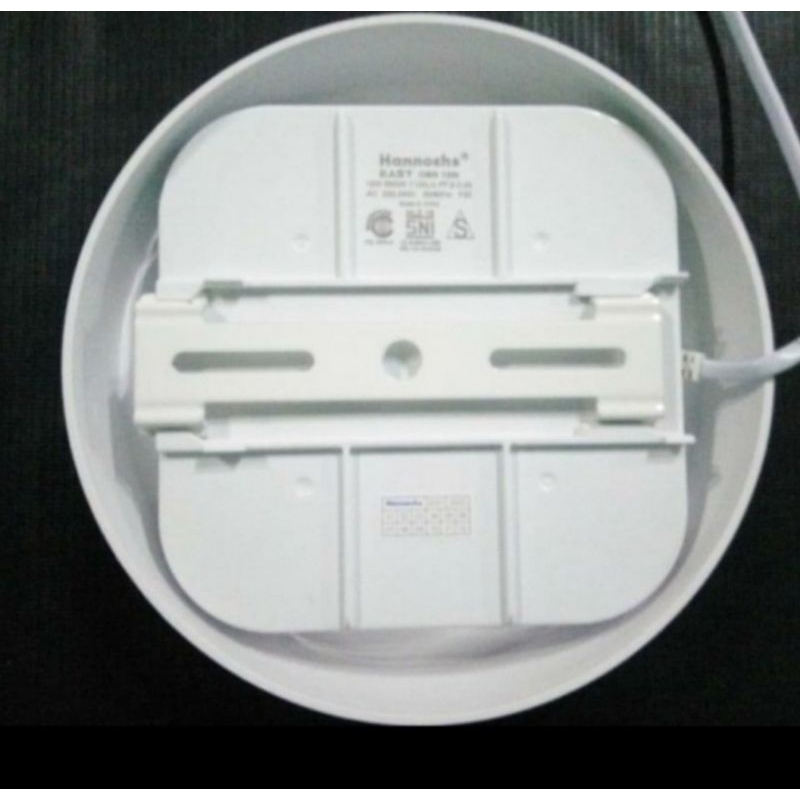 Lampu Downlight LED Tempel OB Outbow HANNOCHS Easy OBR 15 Watt Bulat