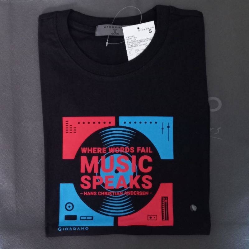 baju kaos pria giordano original