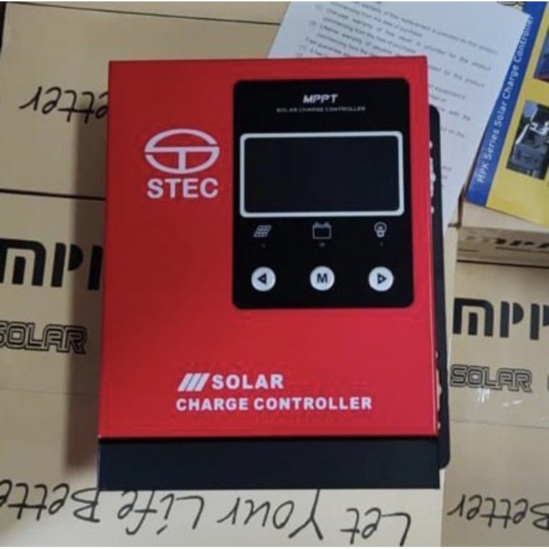 solar charge charger controller tenaga surya MPPT stec 40a 40 a