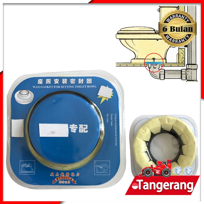 Promo Gasket Closet Lem / Closet Karet / Dodol Closet Duduk / Karet Closet Duduk / Seat Closet /