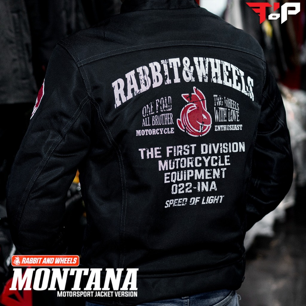 RABBIT AND WHEELS JACKET MONTANA BLACK