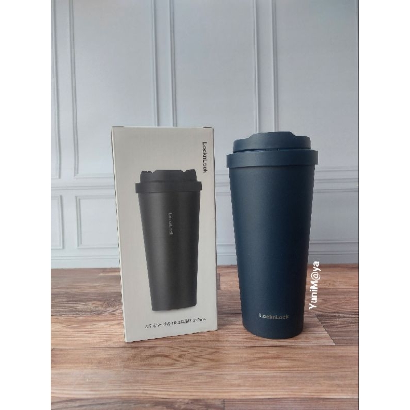 Locknlock one touch clip tumbler NAVY