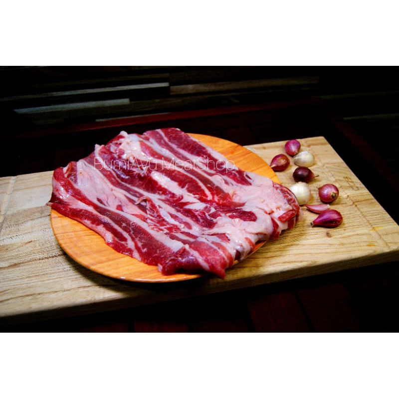 

Daging Slice Shorplate Super 500gr