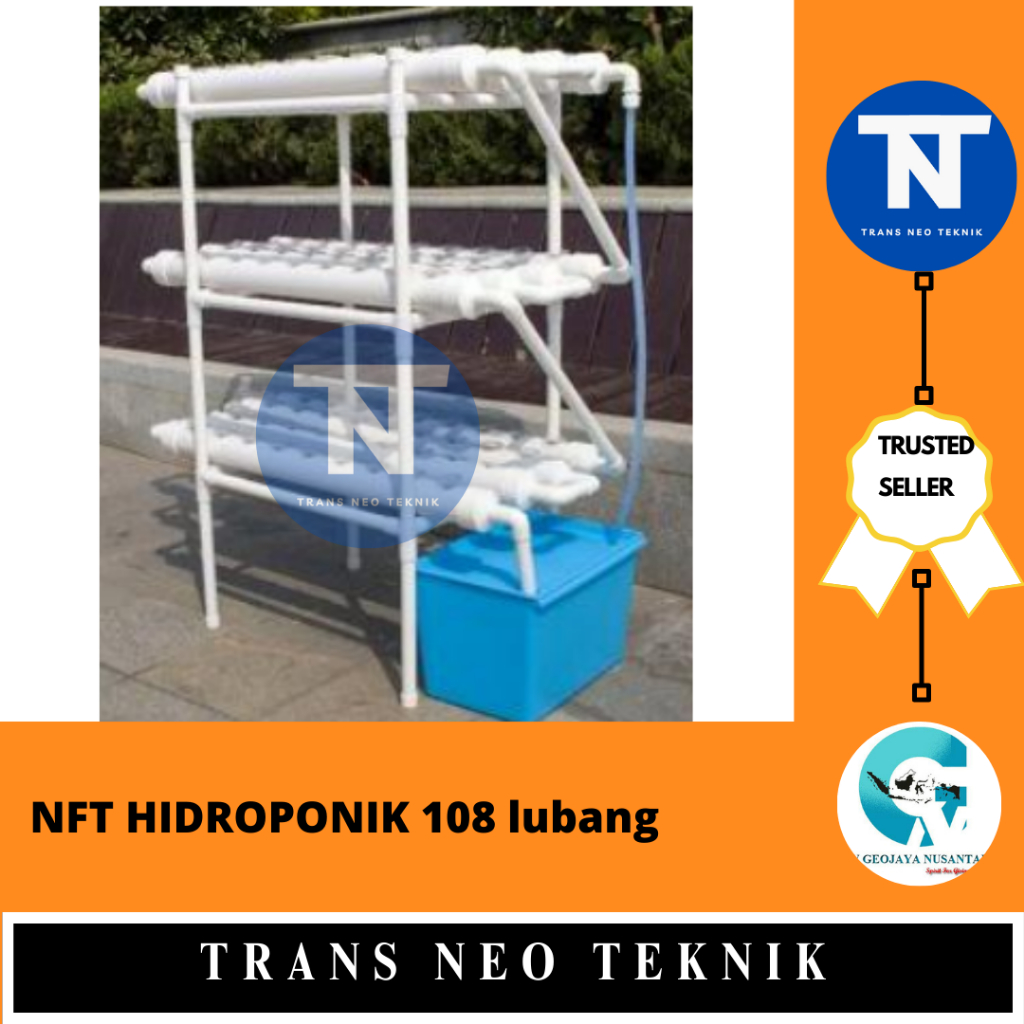 NFT HIDROPONIK 108 lubang