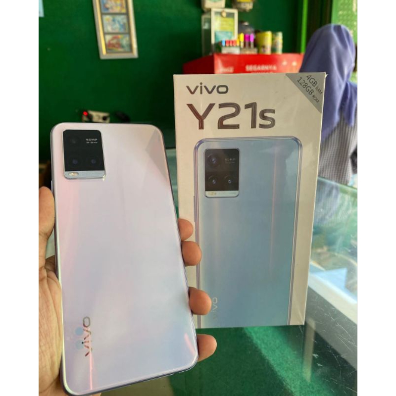 Vivo Y21s RAM 4+1GB ROM 128 GB 50 MP CAMERA