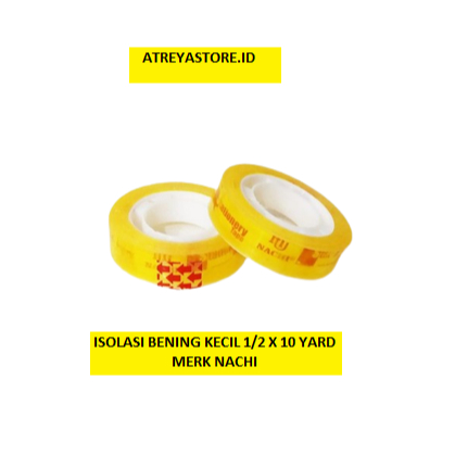 

ISOLASI / SELOTIP BENING 1/2" X 10 YARD