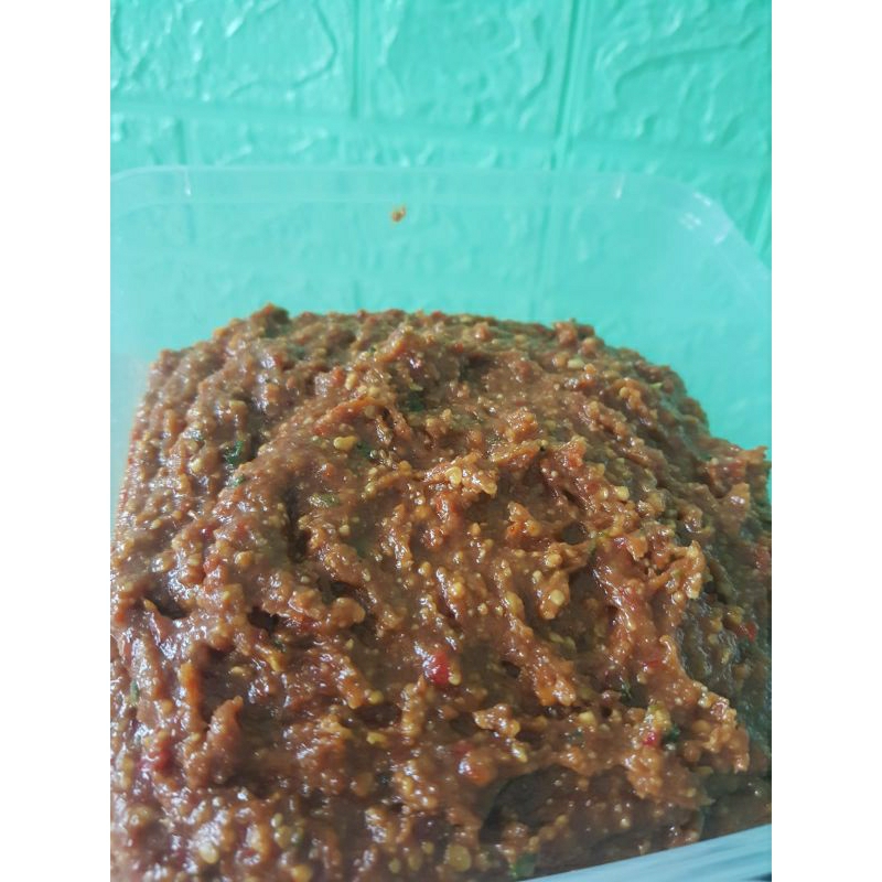 

sambal pecel tidak pedas enak khas malang Jawa Timur murah kemasan 1kg