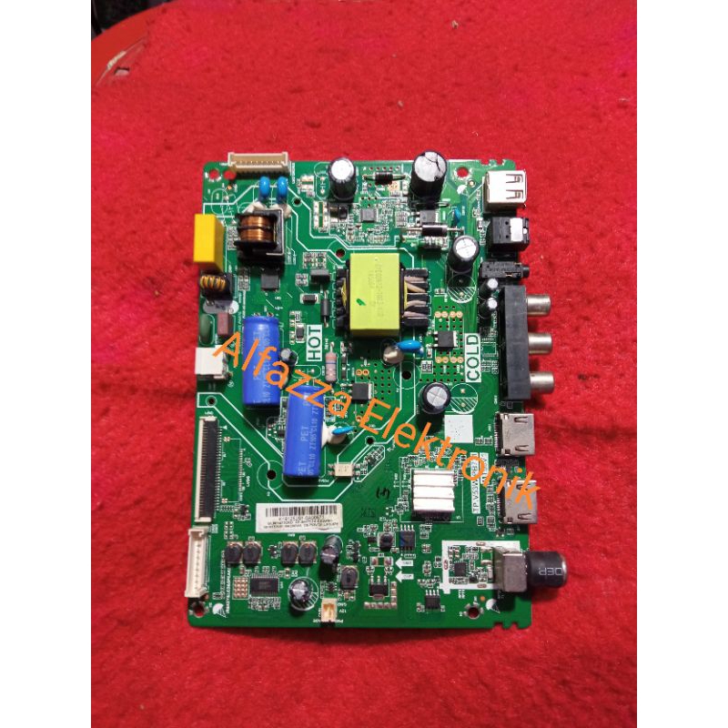 MAINBOARD TCL L24D310 MOTHERBOARD KOMPONEN TV LED TCL 24D310