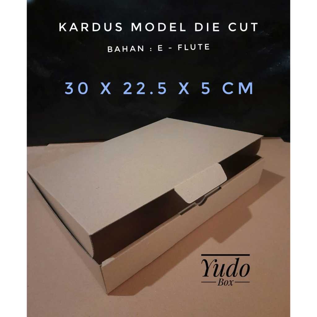 

kardus karton uk. 30x22,5x5 cm model diecut pizza