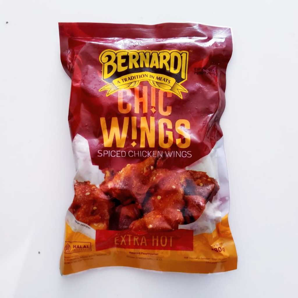 

BERNARDI extra hot spicy chicken wing 380gr