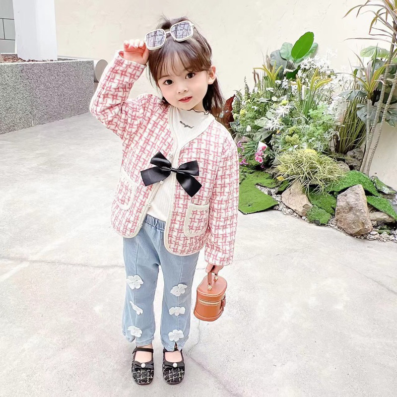 SETELAN ANAK 1-4 THN BAJU ANAK CEWEK SETELAN CELANA ANAK PEREMPUAN