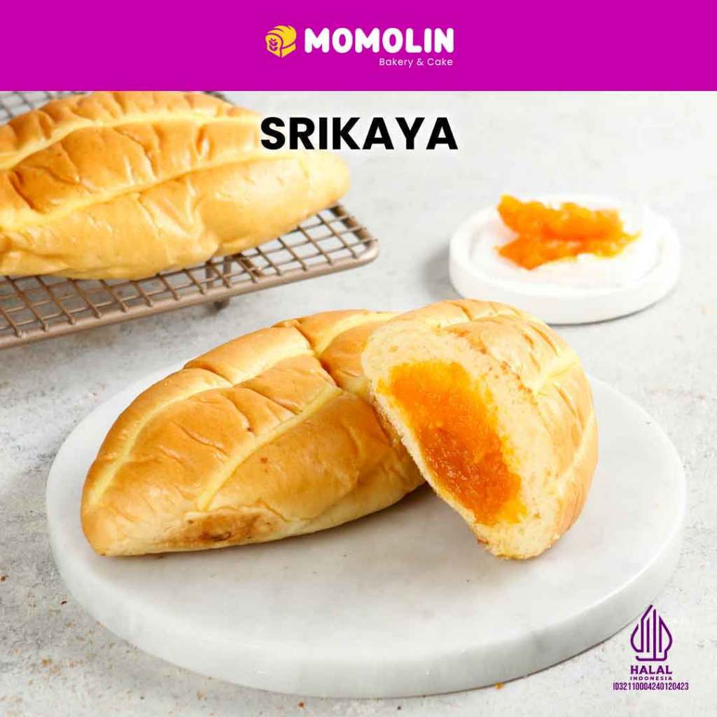 

Momolin Bakery Roti Srikaya PREMIUM | Srikaya | Roti Manis