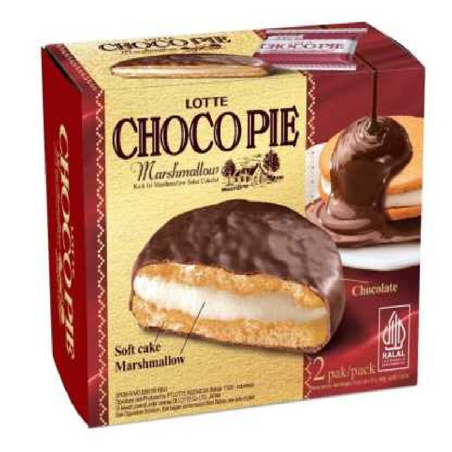 

Chocopie Marshmallow 52 gr isi 2 Pcs - Choco Pie - Coco Pie