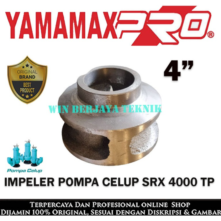 IMPELER POMPA CELUP YAMAMAX PRO SRX 4000 TP KIPAS POMPA CELUP SRX 4000TP SRX4000 TP SRX4000