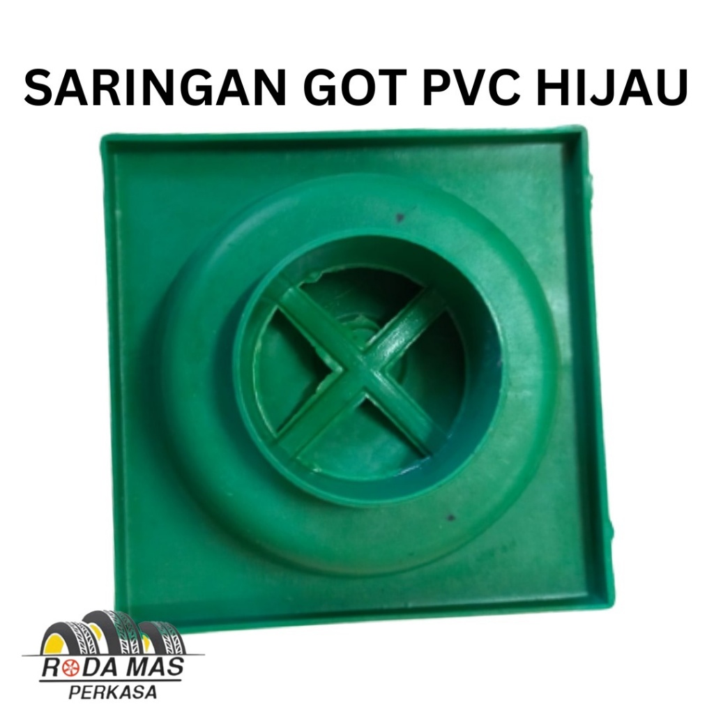 saringan WC kamar mandi air / got PVC plastik floor drain plastic Hijau HIGH QUALITY RMP