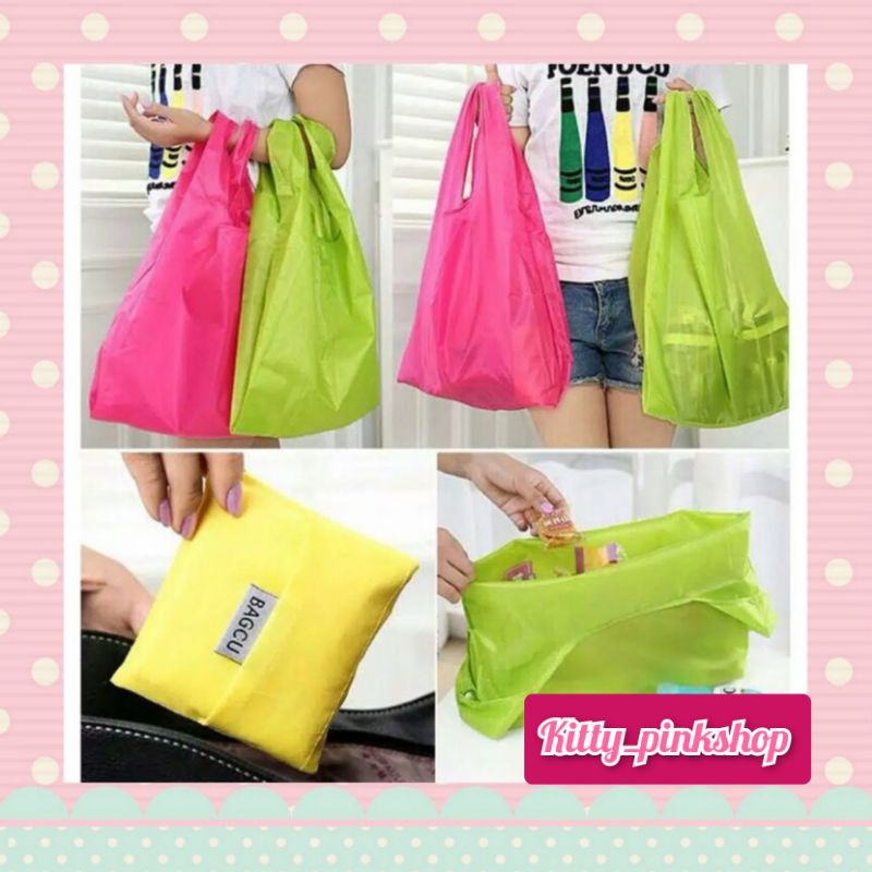 TAS BELANJA LIPAT KOTAK POLOS