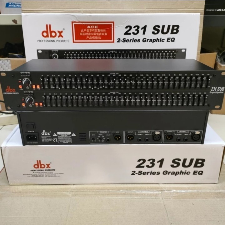 EQUALIZER DBX 231 SUB / EQUALISER DBX 231 SUBWOOFER