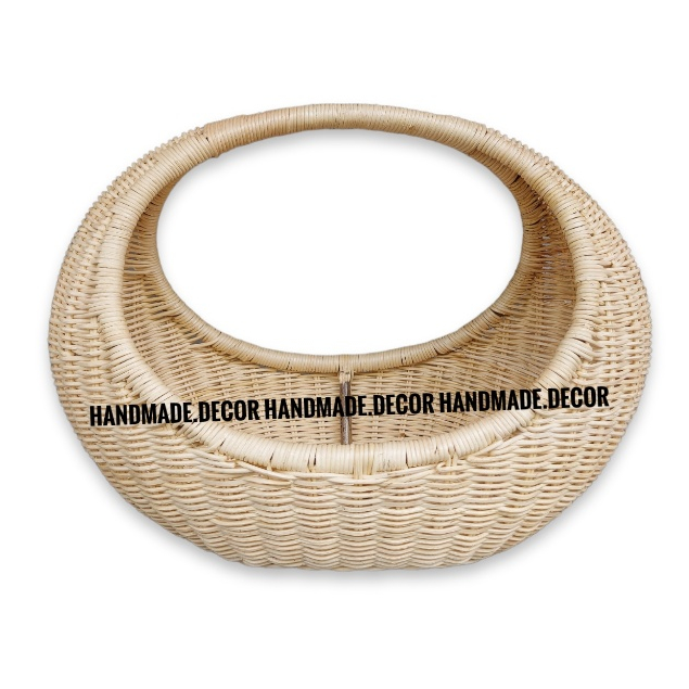 keranjang Timangan Aqiqah Bayi Rotan Type Bucket Diameter 60cm