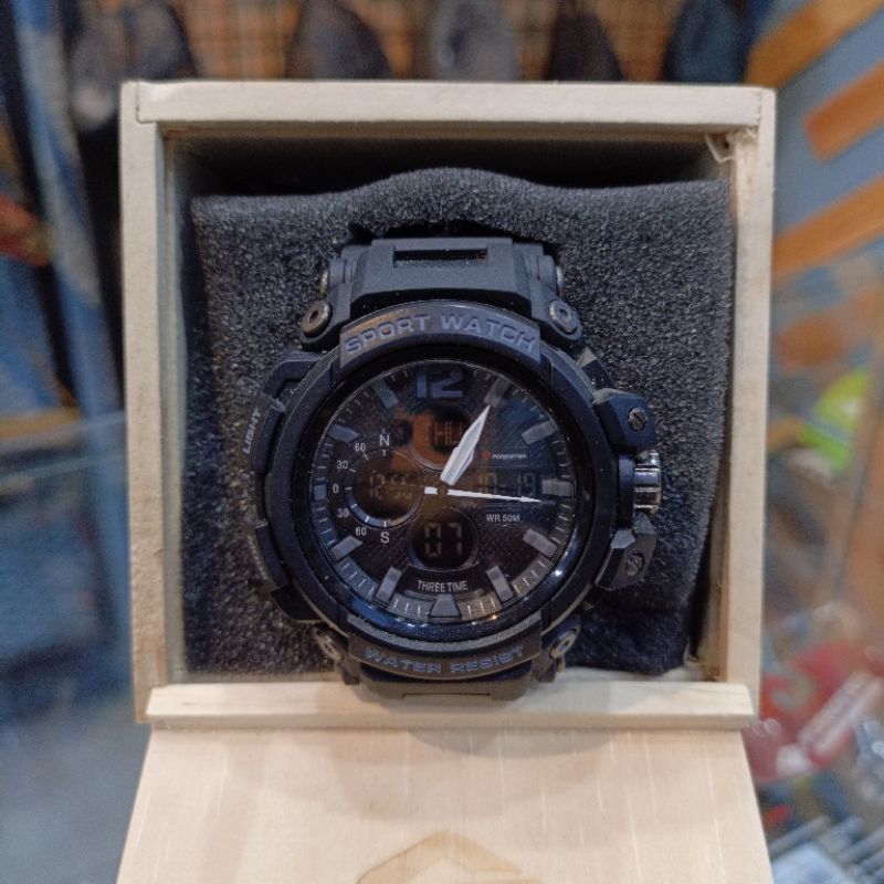 Jam Tangan Analog Digital Forester JTF 1014