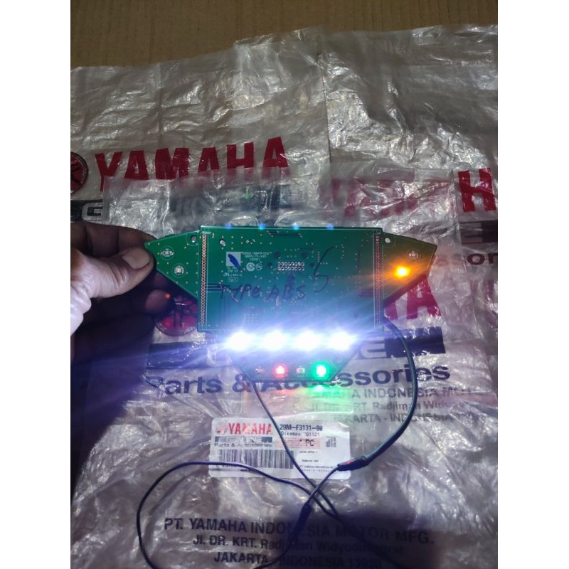 Mesin PCB Speedometer Yamaha Aerox New 155 connected Original type ABS Mesin Papan Modul PCB VCB Spe
