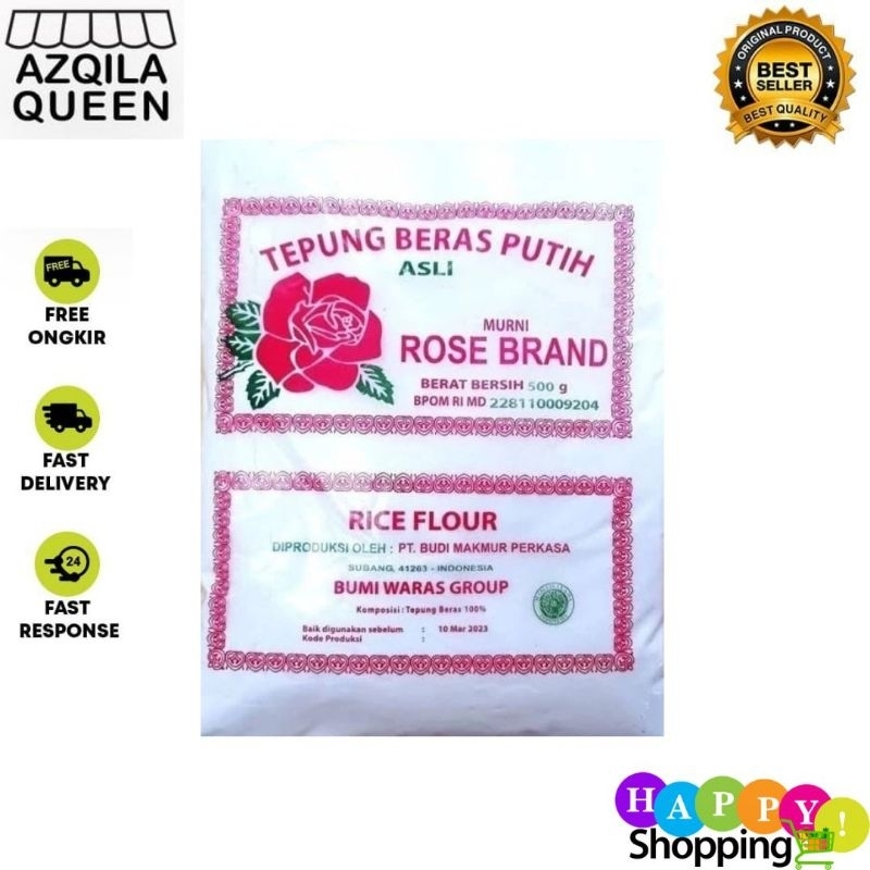 

SALE TEPUNG BERAS PUTIH ROSEBRAND 500GRAM [100% ORIGINAL]