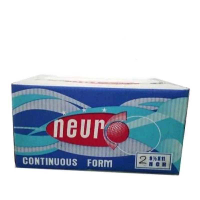 

Kertas continuous form Neuro 9,5 X 11 2 ply (utuh/bagi 2)