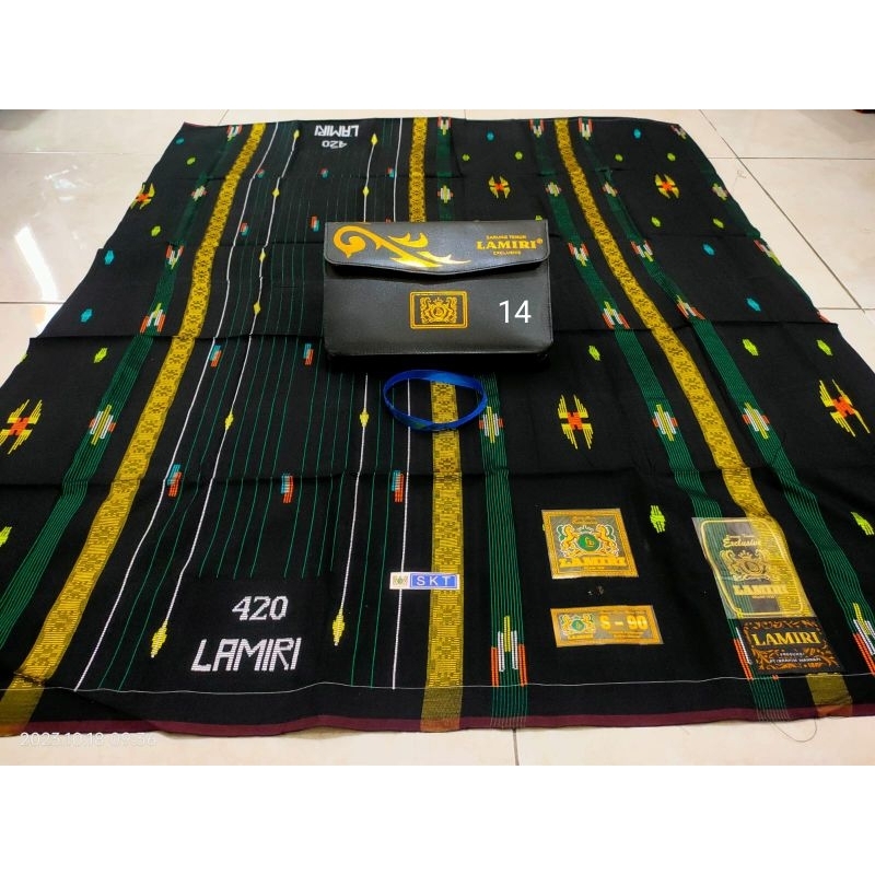 SARUNG LAMIRI SKT JAHITAN TENGAH SONGKET BISA COD