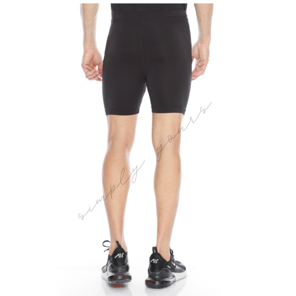 NariESSENTIAL - Celana Baselayer Short Pendek Pria Compression Pants Legging Biker Pants