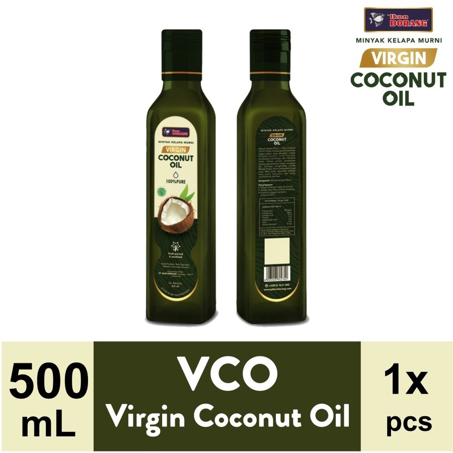 

Virgin Coconut Oil (VCO) Ikan Dorang 500ml - Minyak Kelapa Murni