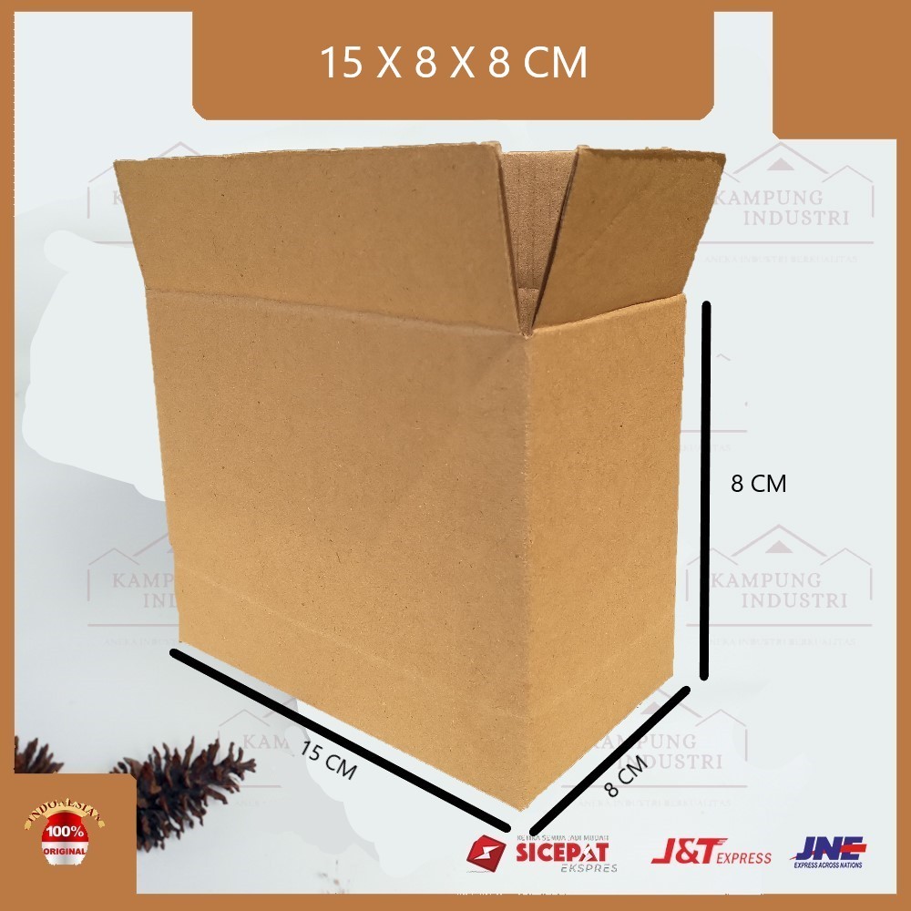 

KARDUS PACKING TEBAL SINGGLE WALL UKURAN P15xL8xT8