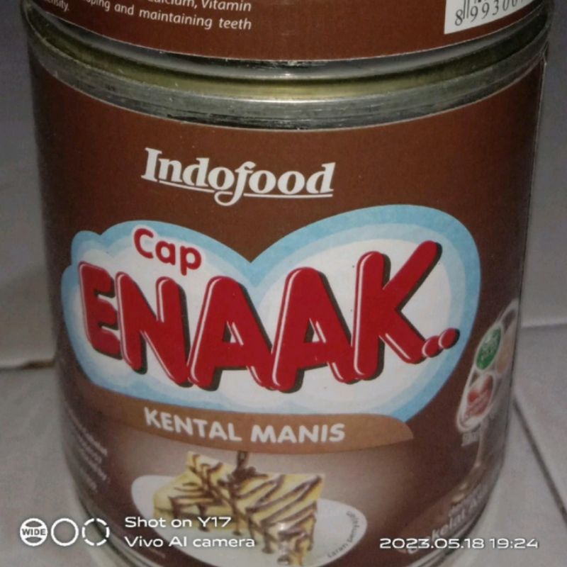 

Enaak Kental Manis Cokelat 370gr, Frisian Flag Kental Manis Cokelat 370gr