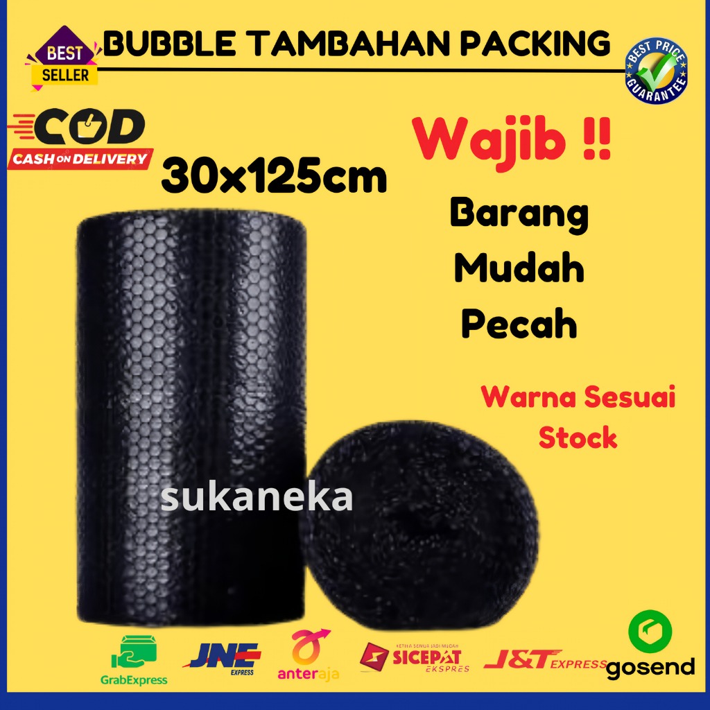 

Bubble Wrap Tambahan Packing 30x125cm